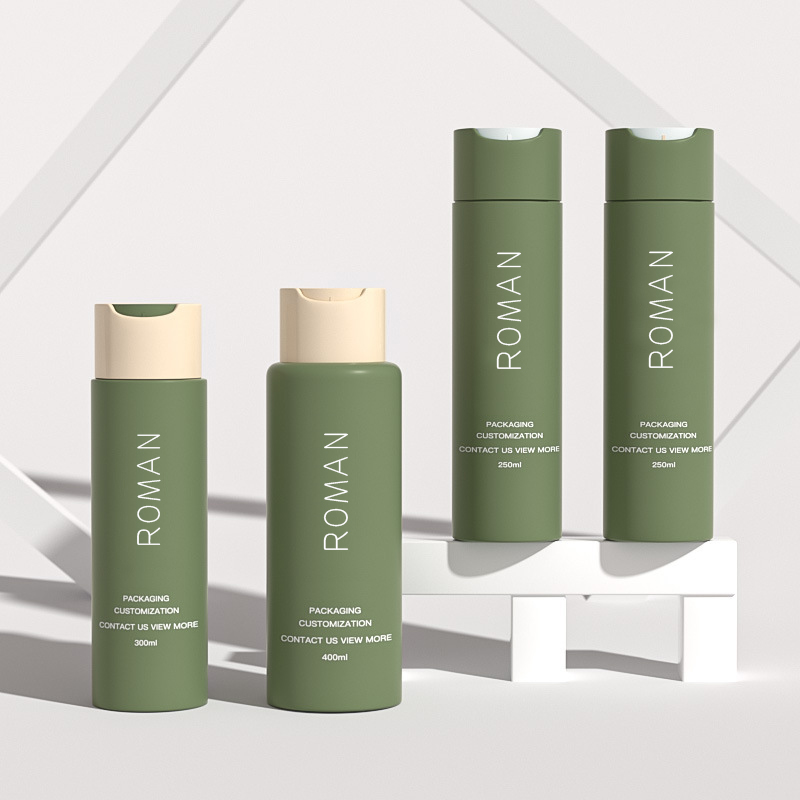 100 ml 200 ml 250 ml 500 ml emballage cosmétique presser bouteille de shampoing en plastique pour animaux de compagnie bouteille de Lotion avec bouchon à disque