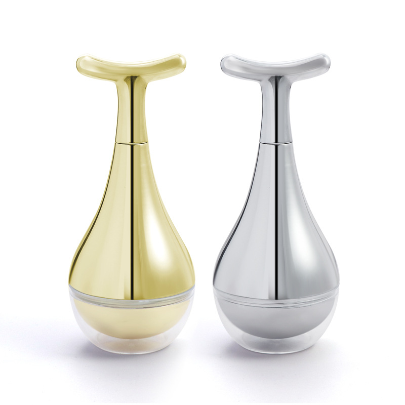 Appareils de beauté Logo rafraîchissant Massage du visage boule de vague de glace pour les yeux