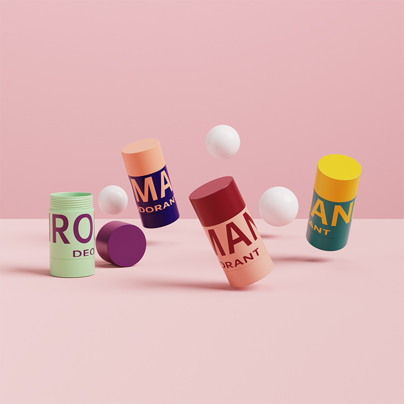 Récipient de bâton de déodorant cosmétique 6ml 15ml 30ml 50ml 75ml, Tube de déodorant de remplissage inférieur, rouleau sur récipient de bâton de déodorant Récipient de bâton de déodorant cosmétique 6ml 15ml 30ml 50ml 75ml, Tube de déodorant de remplissage inférieur, rouleau sur récipient de bâton de déodorant