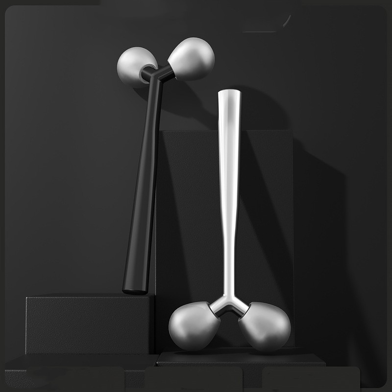 Lifting du visage portatif en forme de Y, amincissant, masseur à rouleau 3d, rotation à 360 °, rouleau de Massage du visage Lifting du visage portatif en forme de Y, amincissant, masseur à rouleau 3d, rotation à 360 °, rouleau de Massage du visage