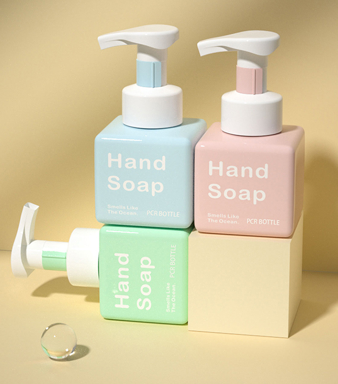 Bouteille cosmétique environnementale