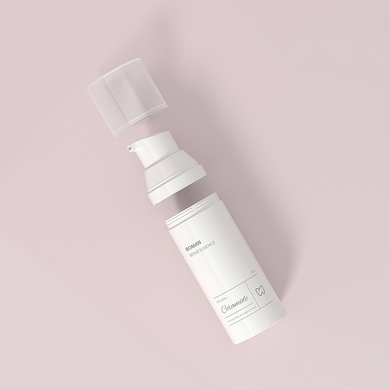 Bouteille à pompe sans air pour crème pour le visage, conteneur de crème solaire Spf, emballage cosmétique de haute qualité Bouteille à pompe sans air pour crème pour le visage, conteneur de crème solaire Spf, emballage cosmétique de haute qualité