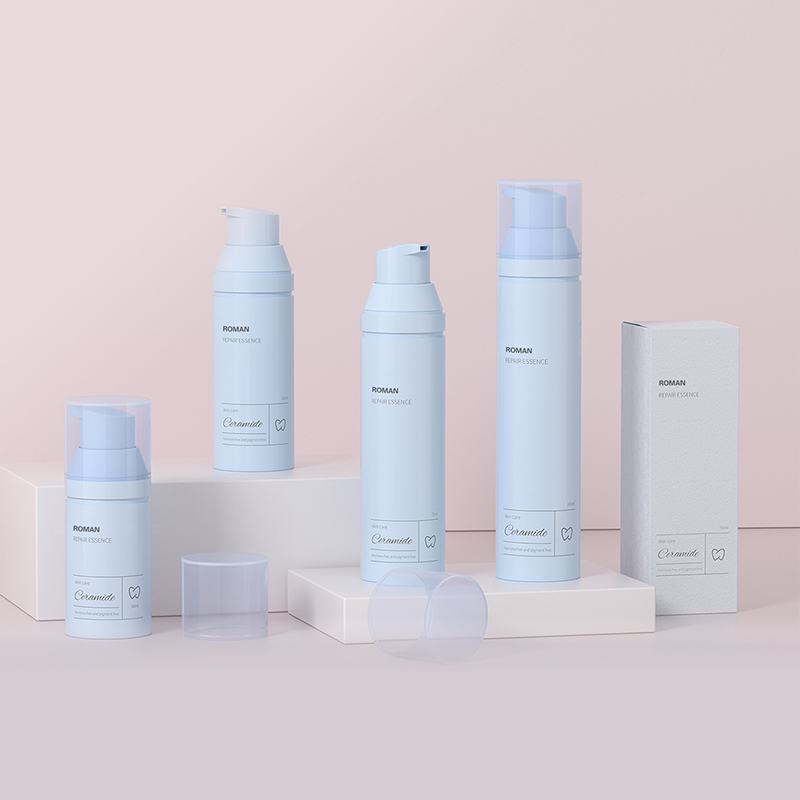 Bouteille à pompe sans air pour crème pour le visage, conteneur de crème solaire Spf, emballage cosmétique de haute qualité Bouteille à pompe sans air pour crème pour le visage, conteneur de crème solaire Spf, emballage cosmétique de haute qualité