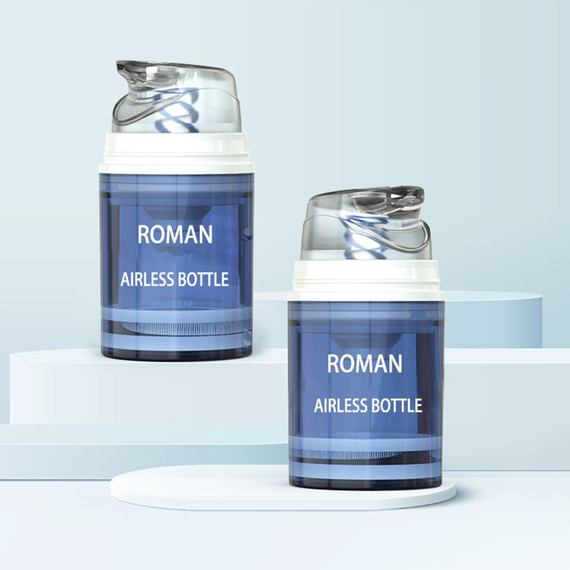 Bouteilles à pompe en plastique sans air mat, échantillon gratuit, 30ml, 50ml, pour soins de la peau, sérum, récipients sans air pour crème pour bébé Bouteilles à pompe en plastique sans air mat, échantillon gratuit, 30ml, 50ml, pour soins de la peau, sérum, récipients sans air pour crème pour bébé