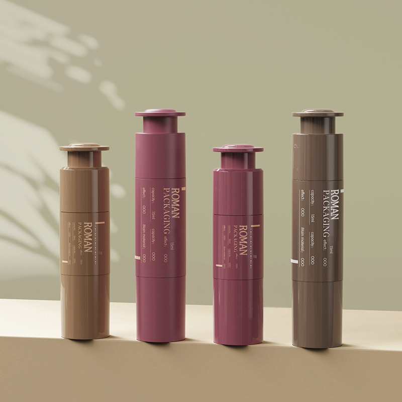 Seringue d'emballage cosmétique personnalisée, crème pour les yeux, cosmétiques, Lotion en plastique Portable, bouteille sans air, 10ml, 15ml, 20ml Seringue d'emballage cosmétique personnalisée, crème pour les yeux, cosmétiques, Lotion en plastique Portable, bouteille sans air, 10ml, 15ml, 20ml