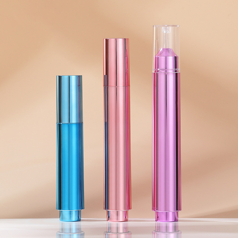 Pompe à sérum sans air, bouteille de seringue, bouteille de Lotion en plastique en forme d'ampoule pour soins de la peau, nettoyant pour le visage, crème pour les yeux, 5ml, 10ml, 15ml Pompe à sérum sans air, bouteille de seringue, bouteille de Lotion en plastique en forme d'ampoule pour soins de la peau, nettoyant pour le visage, crème pour les yeux, 5ml, 10ml, 15ml