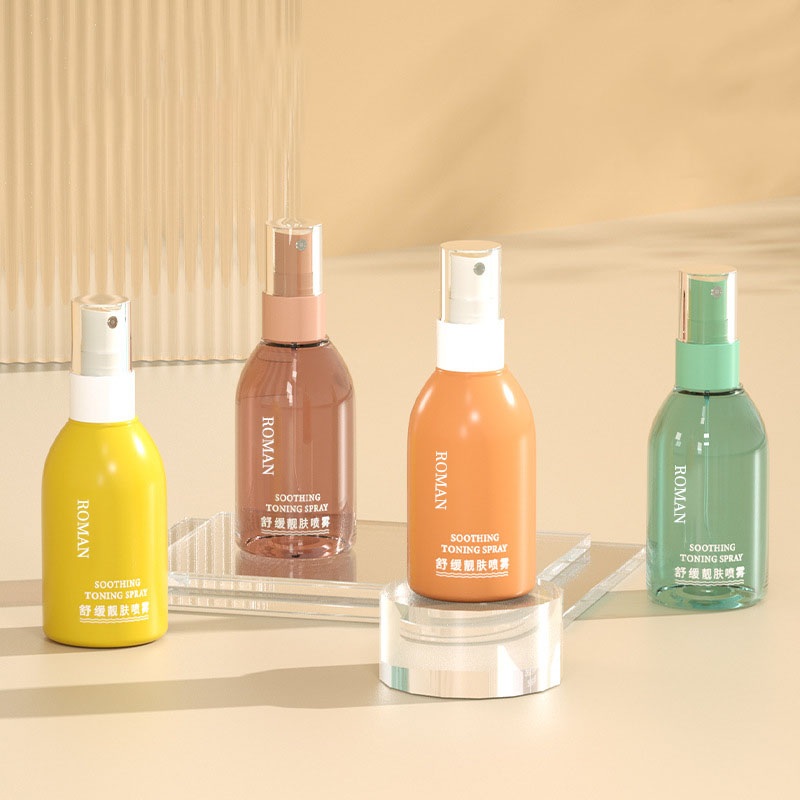 Bouteille de pulvérisation en plastique de 100 ml 120 ml 150 ml avec presse à brume fine inventaire recharge de toner bouteille de voyage pour parfum lotion crème cosmétiques Bouteille de pulvérisation en plastique de 100 ml 120 ml 150 ml avec presse à brume fine inventaire recharge de toner bouteille de voyage pour parfum lotion crème cosmétiques