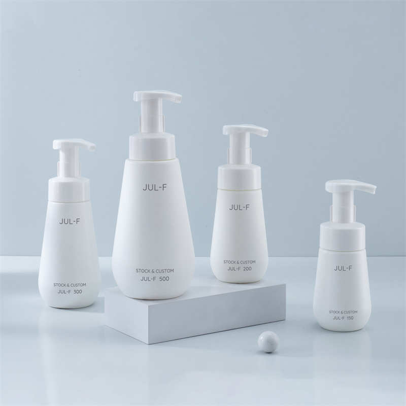Bouteille à pompe en mousse blanc pur pour lavage du corps, shampoing, pour cils, Recyclable, conteneurs de soins pour le corps, Gel douche, bouteille pour animaux de compagnie, 150ml, 200ml, 300ml Bouteille à pompe en mousse blanc pur pour lavage du corps, shampoing, pour cils, Recyclable, conteneurs de soins pour le corps, Gel douche, bouteille pour animaux de compagnie, 150ml, 200ml, 300ml