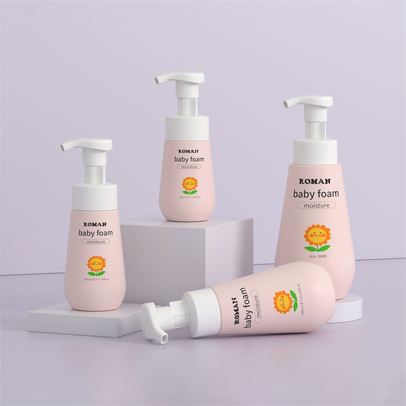 Bouteille à pompe à mousse en plastique PET, 300ml, 400ml, 500ml, 150ml, bouteille à pompe à bulles, récipient hydratant pour le lavage du visage, 80ml