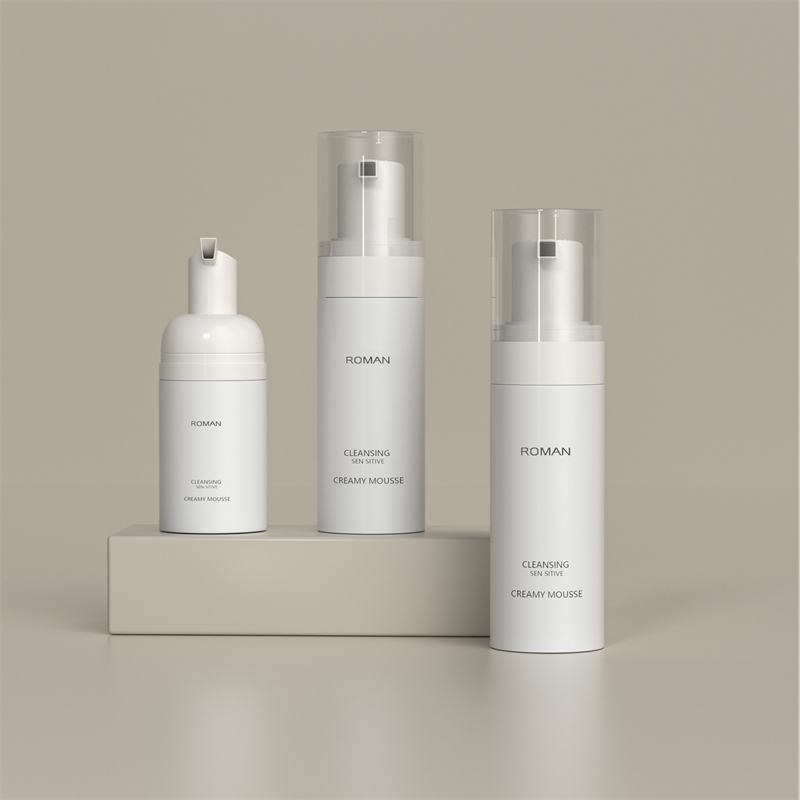 Distributeur de savon en mousse blanc pur, Portable vide, 50ml, 100ml, 120ml, 150ml, 200ml, petite bouteille en plastique pour le rasage et le lavage du visage des hommes