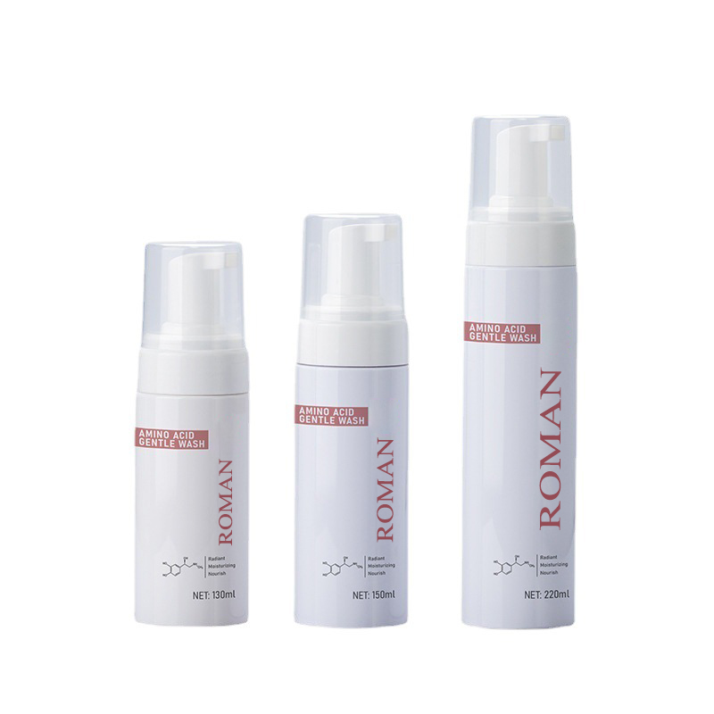 Bouteille à pompe en plastique pour savon moussant pour les mains, distributeur de mousse, pour soins du visage, nettoyant doux, 100ML, 120ML, 150ML, 200ML Bouteille à pompe en plastique pour savon moussant pour les mains, distributeur de mousse, pour soins du visage, nettoyant doux, 100ML, 120ML, 150ML, 200ML