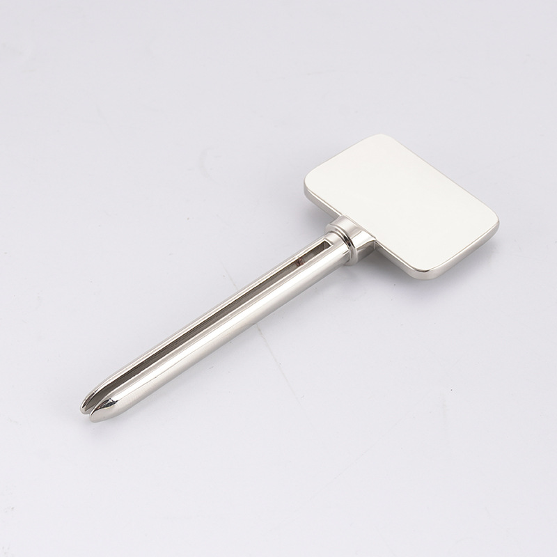 Presse-Tube rectangulaire en alliage de Zinc avec pointe pointue, outil de presse-peinture pour crèmes, salle de bains familiale Presse-Tube rectangulaire en alliage de Zinc avec pointe pointue, outil de presse-peinture pour crèmes, salle de bains familiale