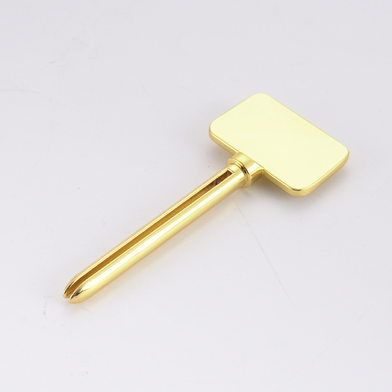 Presse-Tube rectangulaire en alliage de Zinc avec pointe pointue, outil de presse-peinture pour crèmes, salle de bains familiale Presse-Tube rectangulaire en alliage de Zinc avec pointe pointue, outil de presse-peinture pour crèmes, salle de bains familiale