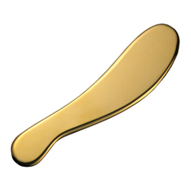 Panneaux Gua Sha en alliage de zinc avec logo de relief et laser et options de couleur