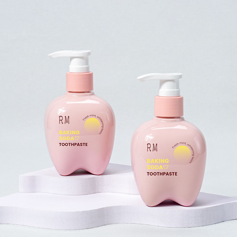 Bouteille de crème à pompe pour Lotion, Logo privé, lavage du visage, dentifrice, shampoing, masque facial, faux cils, 150ml, 200ml, 250ml