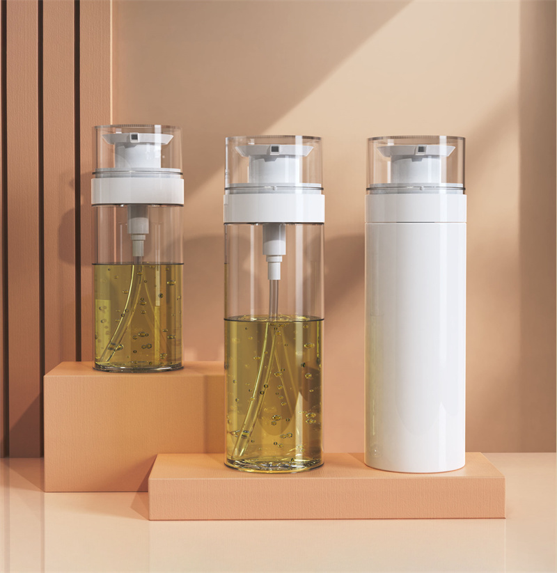 Bouteille vide innovante pour Gel douche pour animaux de compagnie, Lotion, savon liquide, pompe, huiles de soins capillaires, shampoing et revitalisant, bouteilles en plastique, 200ml, 300ml