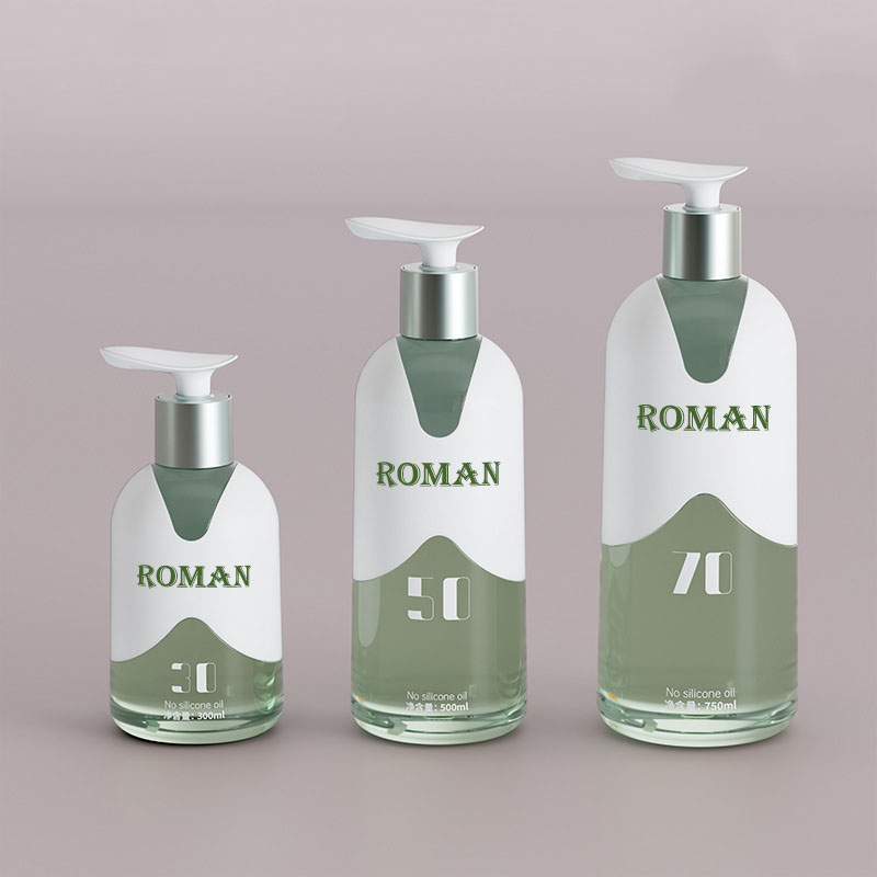 Récipient de savon pour les mains en plastique PET, Lotion de lavage des mains, pompe à savon, bouteilles distributrices avec liquide rechargeable, 300ml, 500ml, 700ml