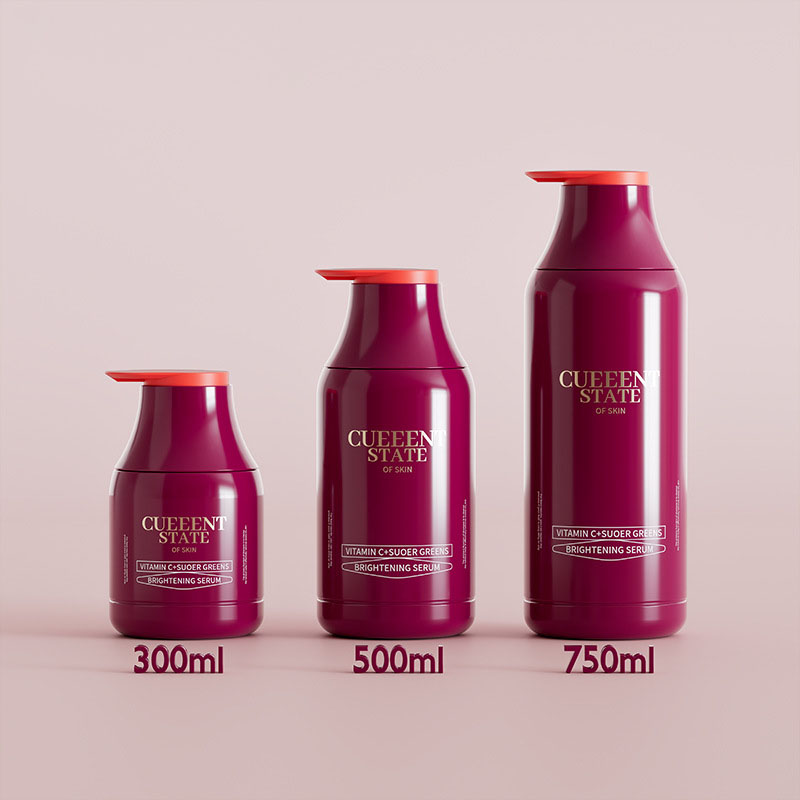 Bouteilles de shampoing en plastique rouge bleu gris, bouteilles de Gel douche, bouteille de Lotion revitalisante, 300ml 500ml 750ml Bouteilles de shampoing en plastique rouge bleu gris, bouteilles de Gel douche, bouteille de Lotion revitalisante, 300ml 500ml 750ml