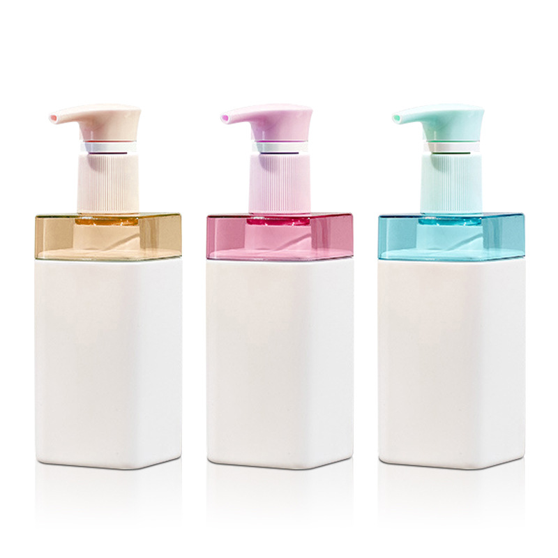 500 ml 750 ml de luxe vide cosmétique carré épaule en plastique hôtel lotion shampooing pompe bouteille et conditionneur avec distributeur de savon de lavage des mains 500 ml 750 ml de luxe vide cosmétique carré épaule en plastique hôtel lotion shampooing pompe bouteille et conditionneur avec distributeur de savon de lavage des mains