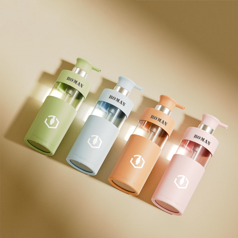 Luxe 100 ml 200 ml 300 ml 450 ml 500 ml 700 ml Bouteille de lotion pour le corps Bouteilles de shampoing et de revitalisant en plastique PET Ensemble d'emballage cosmétique pour gel douche Luxe 100 ml 200 ml 300 ml 450 ml 500 ml 700 ml Bouteille de lotion pour le corps Bouteilles de shampoing et de revitalisant en plastique PET Ensemble d'emballage cosmétique pour gel douche