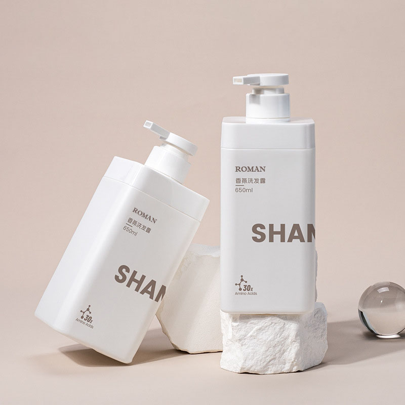 Nouveau Design Logo privé blanc mat 650ml carré vide HDPE plastique détergent à lessive bouteille liquide 1L pour shampoing Gel douche Nouveau Design Logo privé blanc mat 650ml carré vide HDPE plastique détergent à lessive bouteille liquide 1L pour shampoing Gel douche