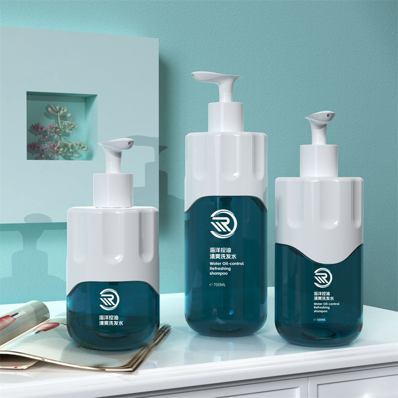 Bouteilles de shampoing PET PCR de 10oz, 300ml, 500ml, 700ml, Lotion pour le corps, soins de la peau, Gel douche, huile capillaire, emballage avec pompe à Lotion Bouteilles de shampoing PET PCR de 10oz, 300ml, 500ml, 700ml, Lotion pour le corps, soins de la peau, Gel douche, huile capillaire, emballage avec pompe à Lotion