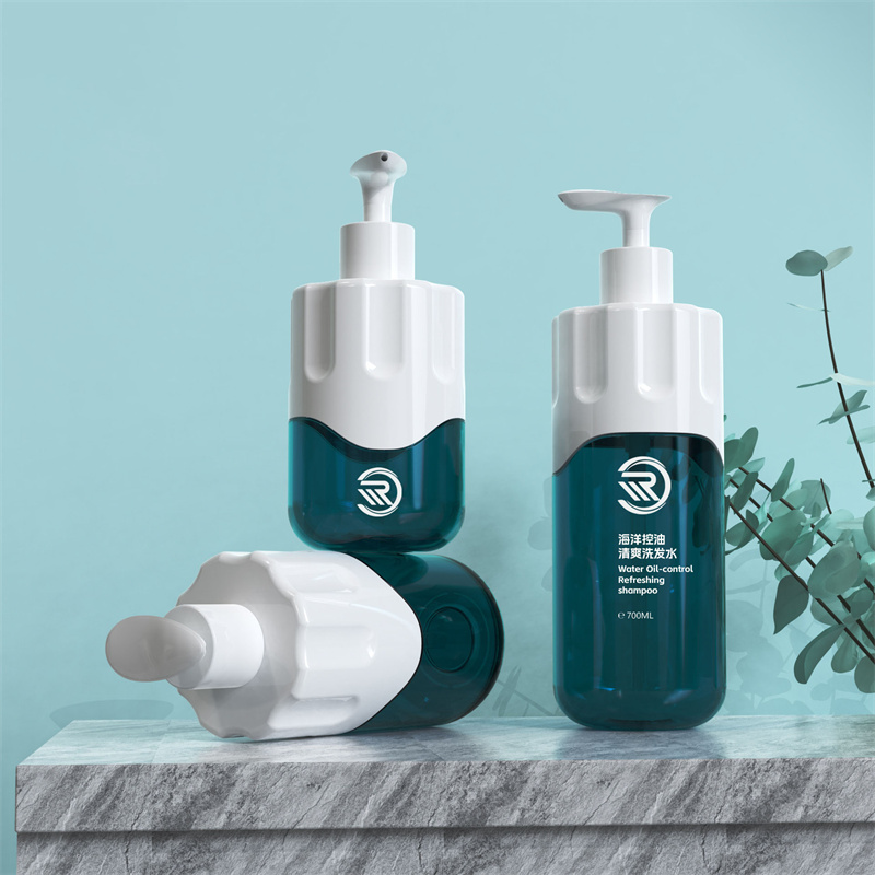 Bouteilles de shampoing PET PCR de 10oz, 300ml, 500ml, 700ml, Lotion pour le corps, soins de la peau, Gel douche, huile capillaire, emballage avec pompe à Lotion Bouteilles de shampoing PET PCR de 10oz, 300ml, 500ml, 700ml, Lotion pour le corps, soins de la peau, Gel douche, huile capillaire, emballage avec pompe à Lotion