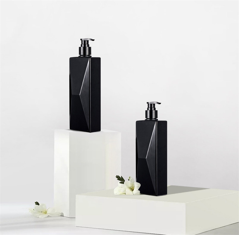 Emballage de shampoing en plastique Opaque de Style coréen de 700ml, pour la maison, en bouteille de liquide de lavage des mains de haut niveau d'apparence, Stock