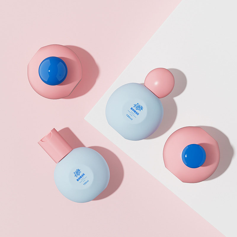 Bouteilles vides sphériques PE de 180ml, nouveau Design, bouteille à pompe en plastique rechargeable pour crème, shampoing, parfum, emballage cosmétique Bouteilles vides sphériques PE de 180ml, nouveau Design, bouteille à pompe en plastique rechargeable pour crème, shampoing, parfum, emballage cosmétique