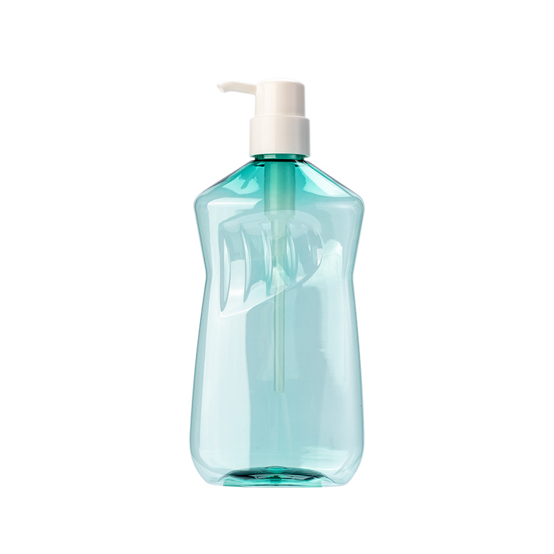 Bouteille vide de Lotion en plastique PET, taille fine de 500ml, innovante, mignonne, transparente, verte, pour shampoing, avec pompe à Lotion Bouteille vide de Lotion en plastique PET, taille fine de 500ml, innovante, mignonne, transparente, verte, pour shampoing, avec pompe à Lotion