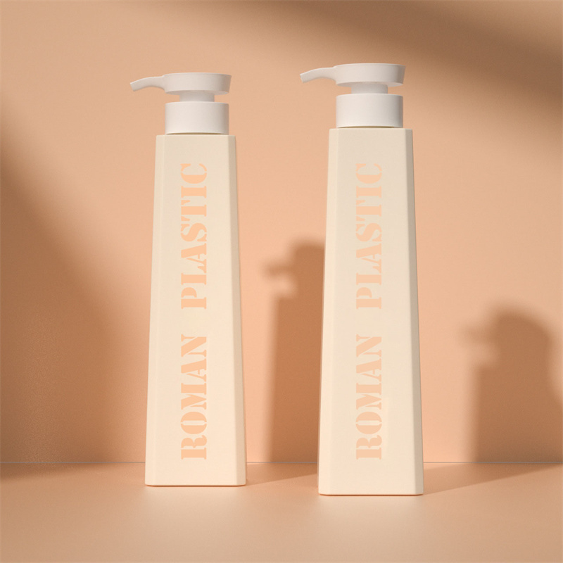 Emballage cosmétique de forme exquise, Lotion, shampoing, Gel douche, conditionneur, crème de Toner trapézoïdale, bouteille de Lotion pour les soins ménagers