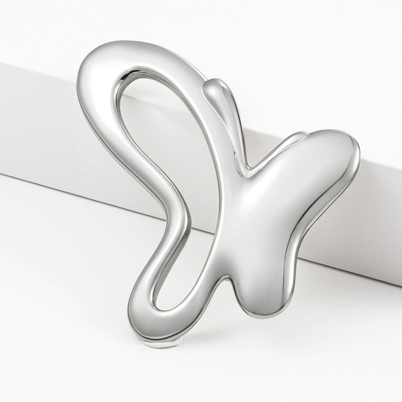 Outil Gua Sha en alliage de Zinc papillon, outils de beauté portables, bâton de crème pour les yeux, masseur