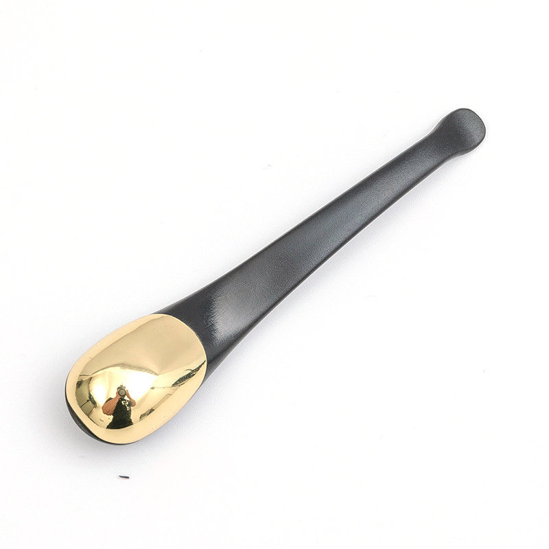 Spatule cosmétique en métal or argent, cuillère à crème pour le visage et les yeux de haute qualité, cuillère pour masque Facial de maquillage de beauté