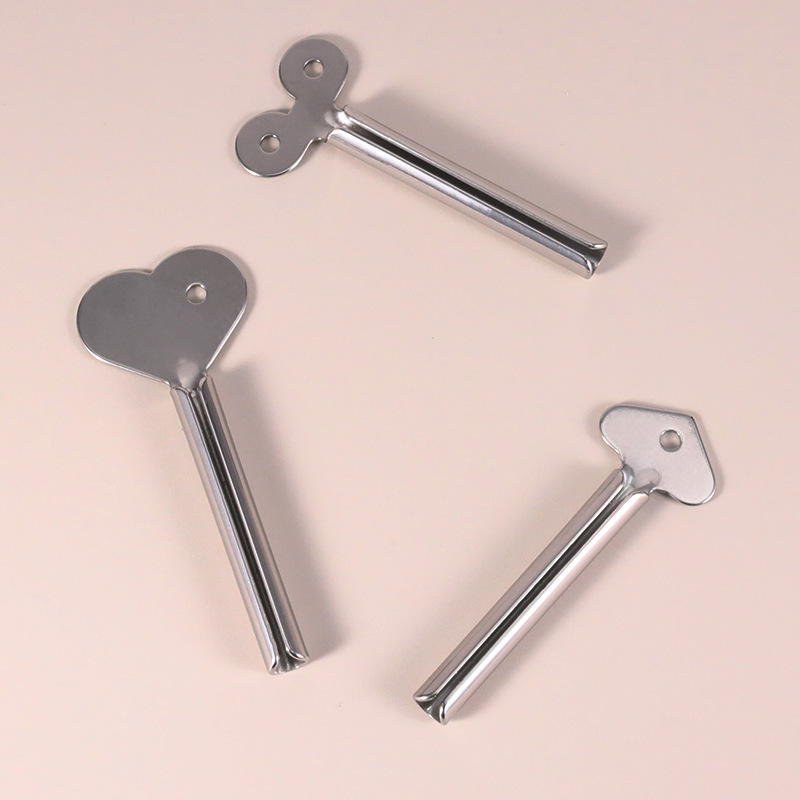 Clé de presse-Tube à rouleau de dentifrice, presse-Tube roulant en acier inoxydable, clé de presse-Tube en métal