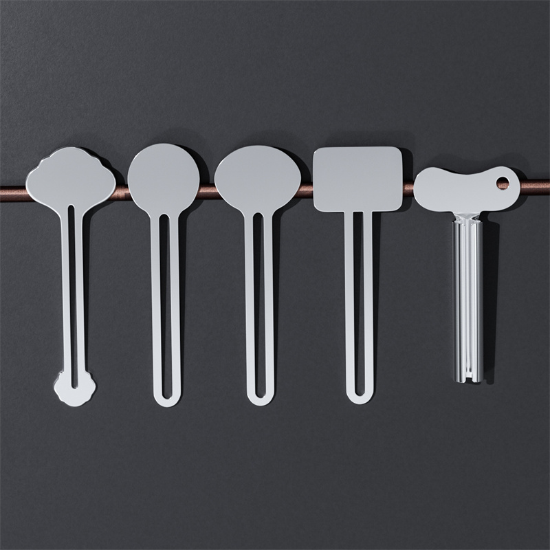 Presse-Tube métallique, clé à rouleau, presse-dentifrice, clé de presse-Tube métallique, Tube à rouleau de dentifrice en acier inoxydable Presse-Tube métallique, clé à rouleau, presse-dentifrice, clé de presse-Tube métallique, Tube à rouleau de dentifrice en acier inoxydable