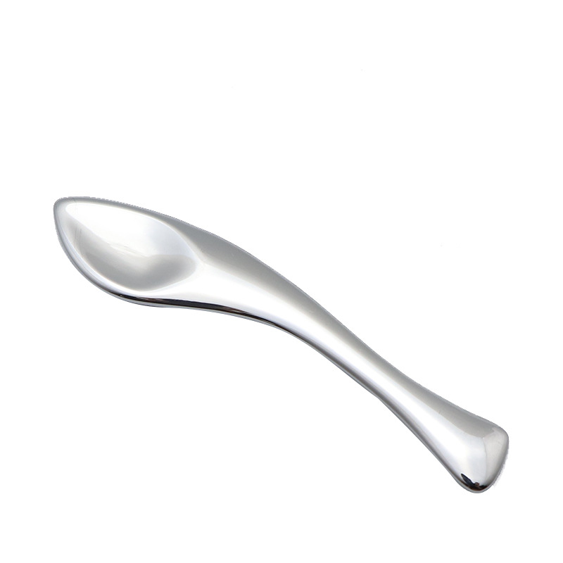 Petite spatule cosmétique en métal pour soins de la peau, cuillère pour masque Facial, crème pour le visage Petite spatule cosmétique en métal pour soins de la peau, cuillère pour masque Facial, crème pour le visage